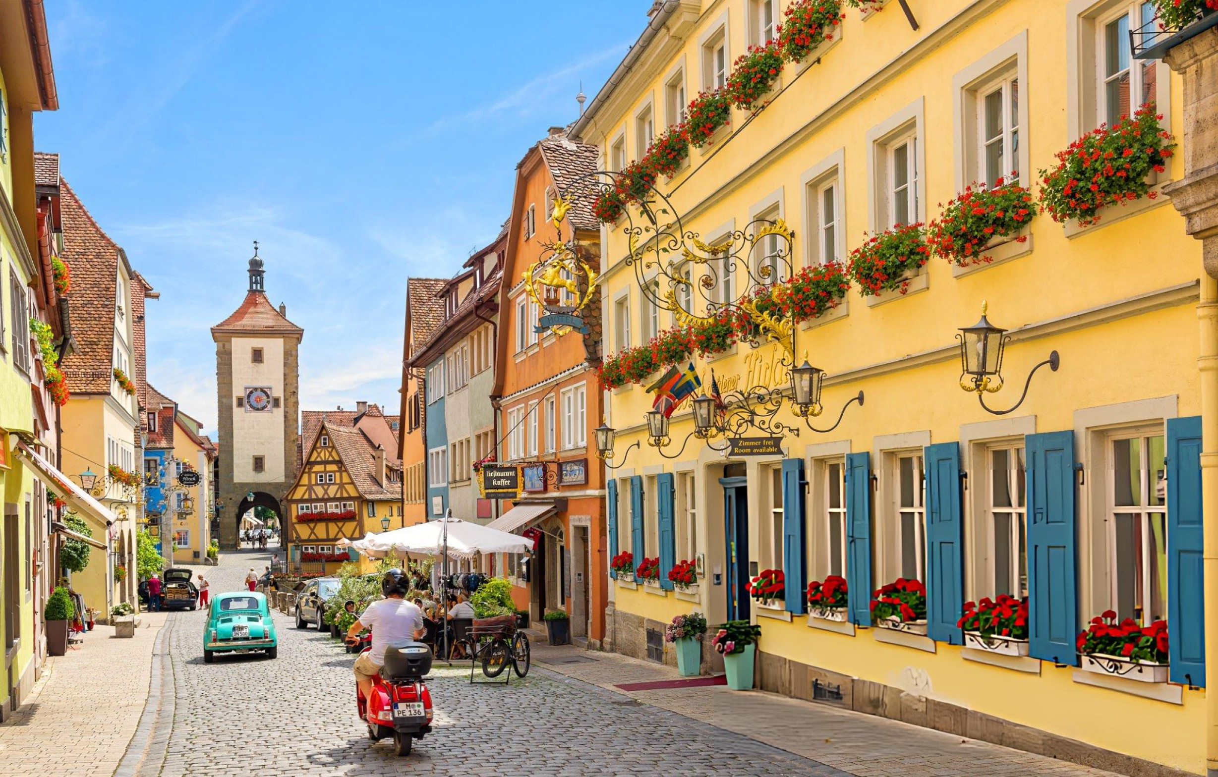 POSTALES DE ALEMANIA A VIENA 